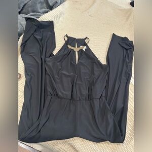 BISOU BISOU women's jumpsuit size 6 black casual